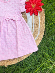 Rosy Pink - Frill Cotton Frocks